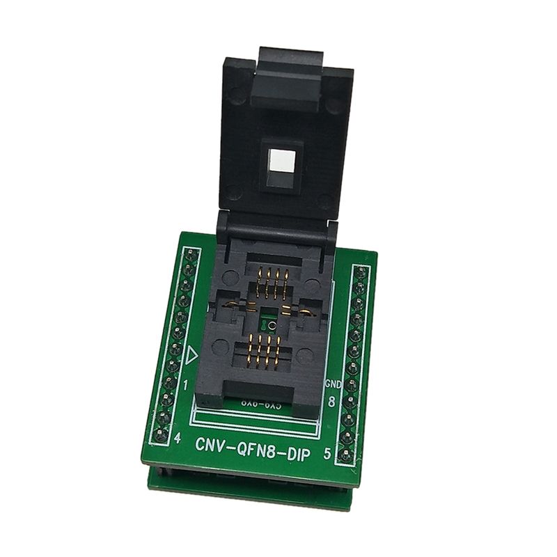 QFN8 DFN8 WSON8 Programming Socket Pin Pitch 1.27mm IC Body