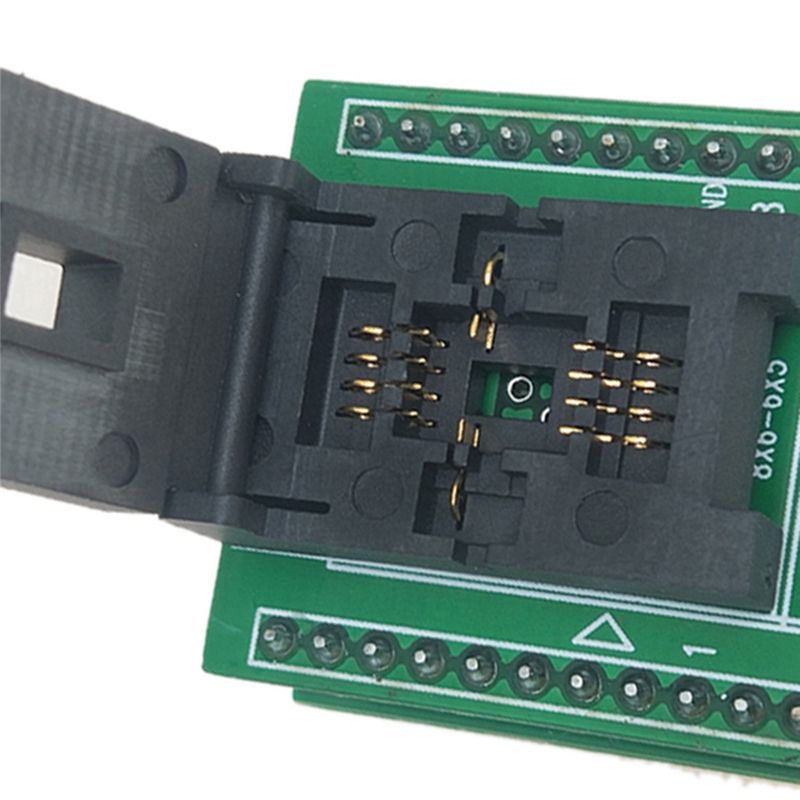 QFN8 DFN8 WSON8 Programming Socket Pin Pitch 1.27mm IC Body