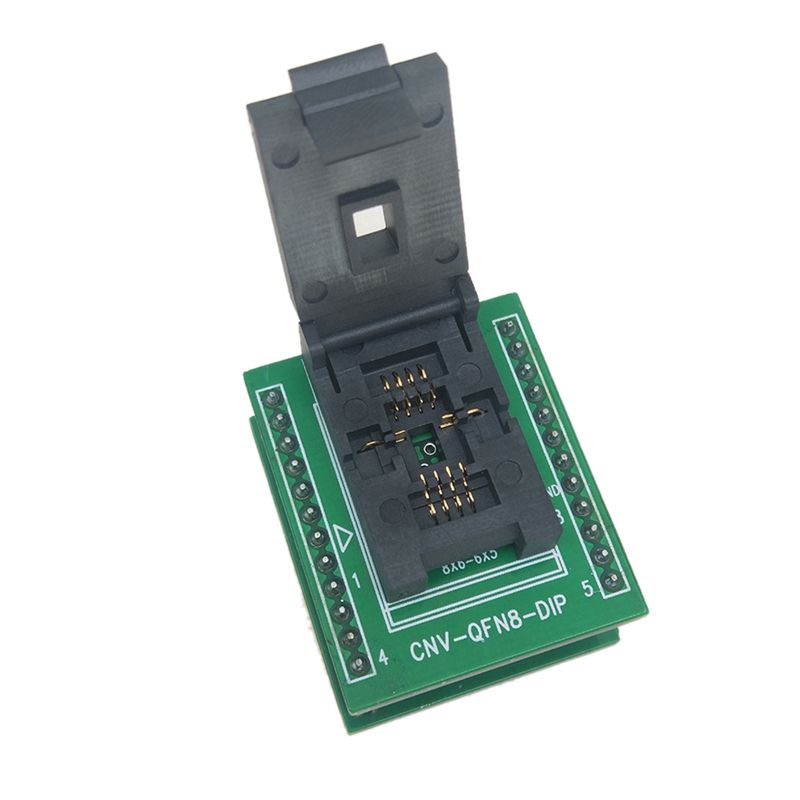 QFN8 DFN8 WSON8 Programming Socket Pin Pitch 1.27mm IC Body