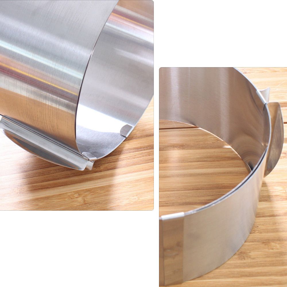 Retractable Stainless Steel Cake Ring Circle Cake Baking