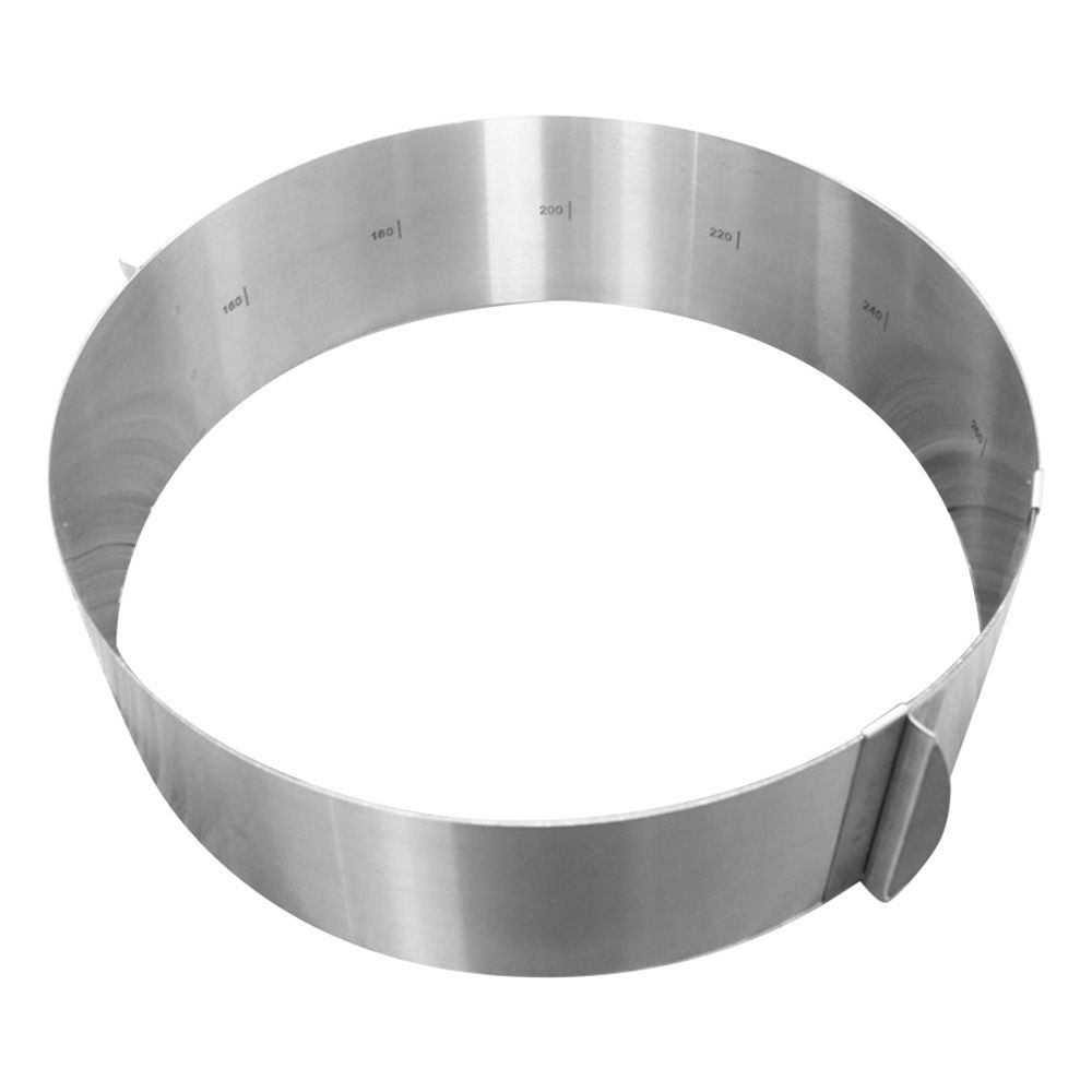 Retractable Stainless Steel Cake Ring Circle Cake Baking