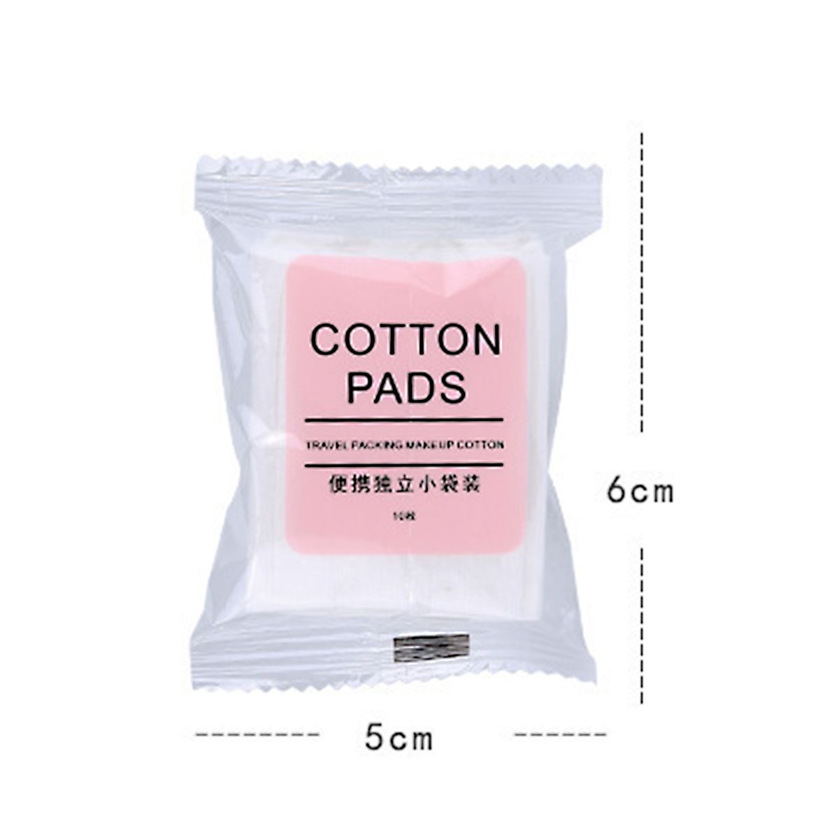 10Pcs Cosmetic Cotton Round High Water Absorption Soft Disposal Makeup Remover Pads For Home
