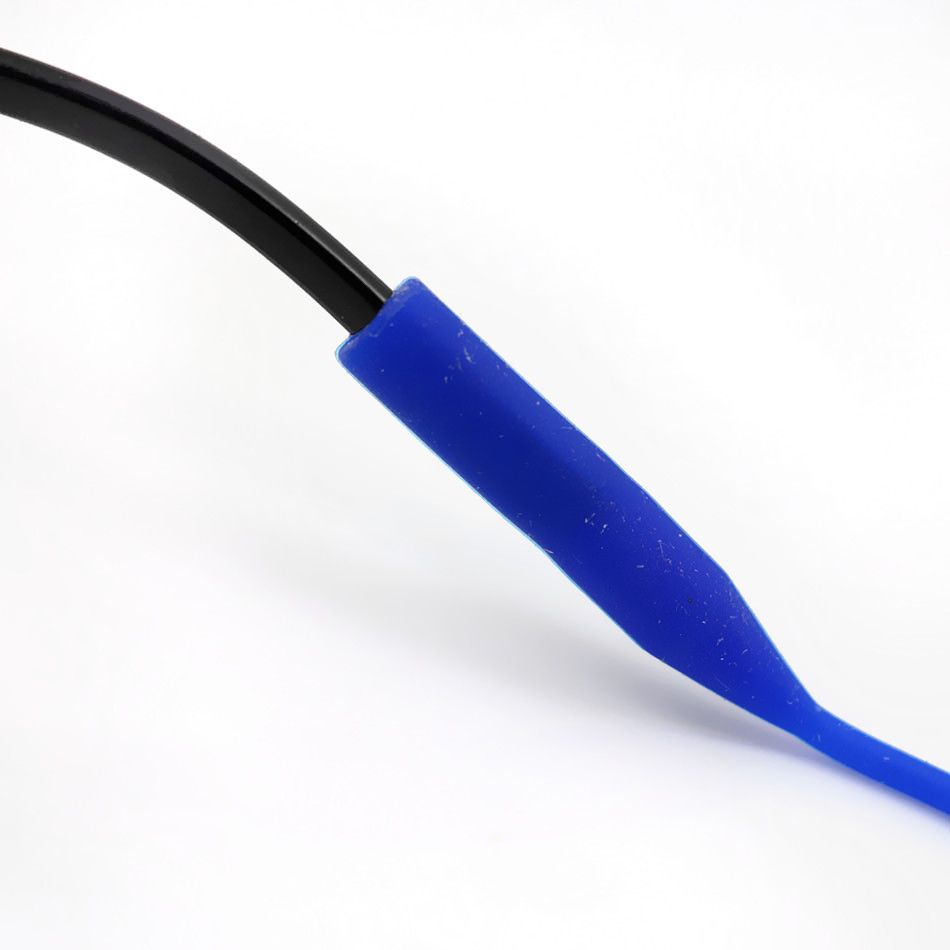 2x Elastic Silicone Eyeglass Neck Strap Glasses Sunglasses Cord Holder