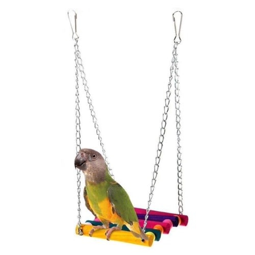 Parrot Climbing Swing Beads Toy Ladder