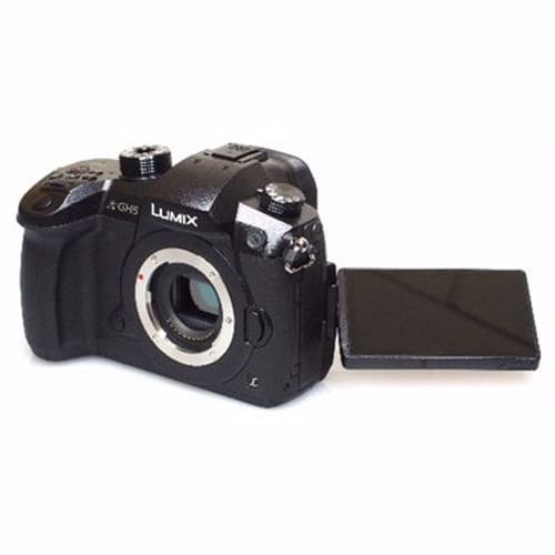 Lumix GH5 4K Mirrorless ILC Professional Camera Body with 20.3 Megapixels - 4K