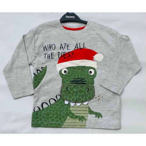 Who Ate All The Pie Longsleeve Tee