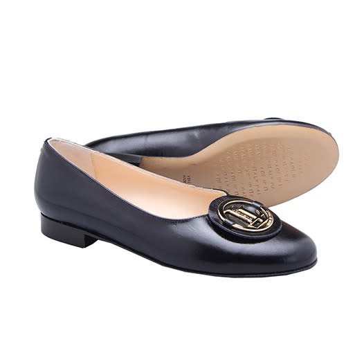 Black - Work Shoe Flat