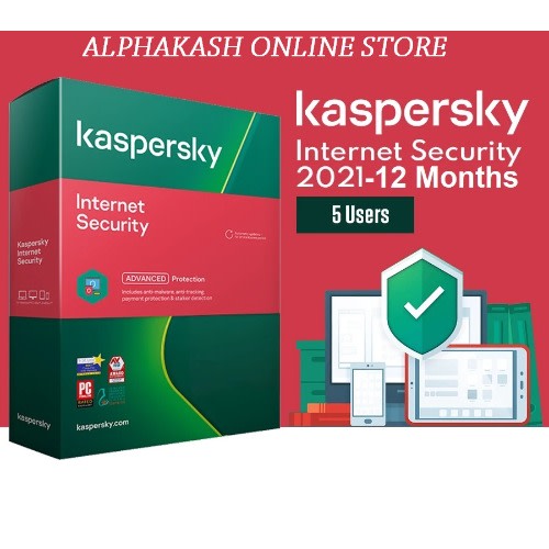 Internet Security 2021 -5 Users - 12 Months Download Key For Windows