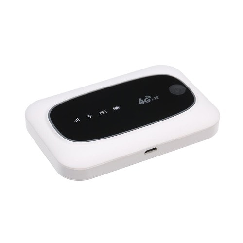 4G LTE Cat4 150m Unlocked Mobile Mifi - Portable Hotspot Wireless Wifi - With Router Sim Card - White