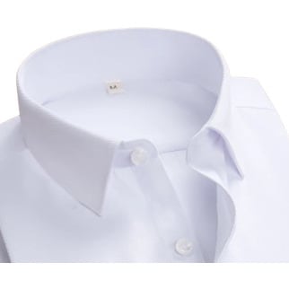 Men's Corporate Office Plain Long Sleeve Shirt - White