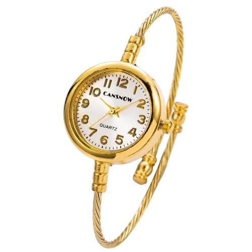 Women's Stainless Steel Strap Watch - Gold