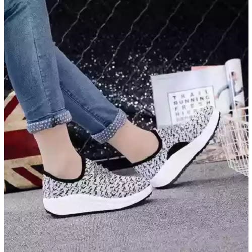Casual Unisex Lace Up Mesh Sneakers