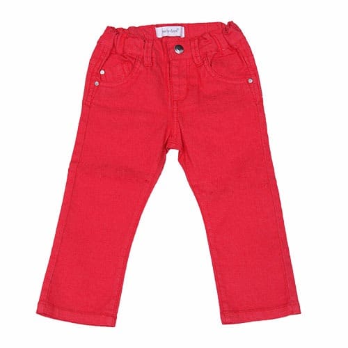 Girls Jeans Trouser -Red