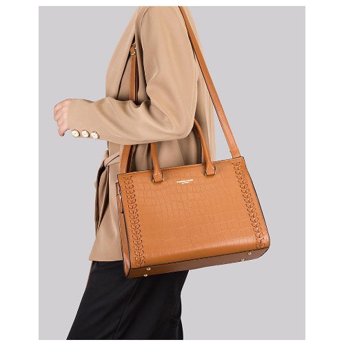 Ladies 3in1 Large Capacity Bag - Brown