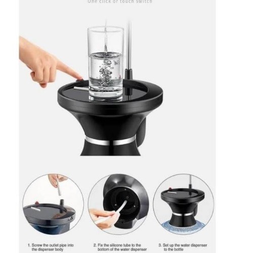 Rechargeable Water Dispenser Pump With Platform Table