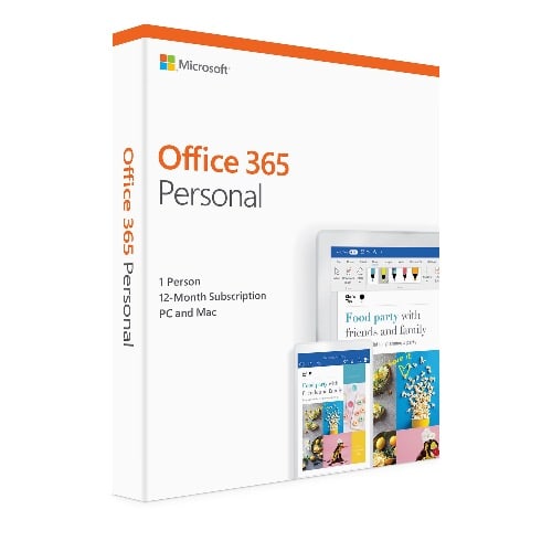 Office 365 Personal Subscription - 1 User - 1 Year