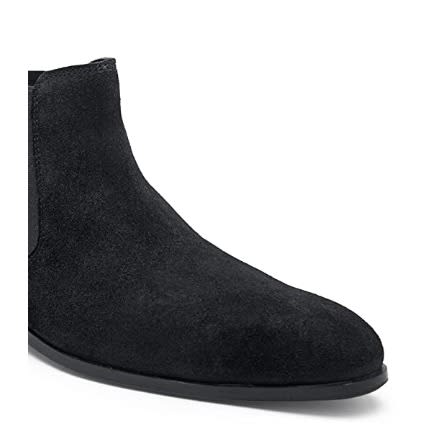 K. N Weston Chelsea Boots - Suede - Black