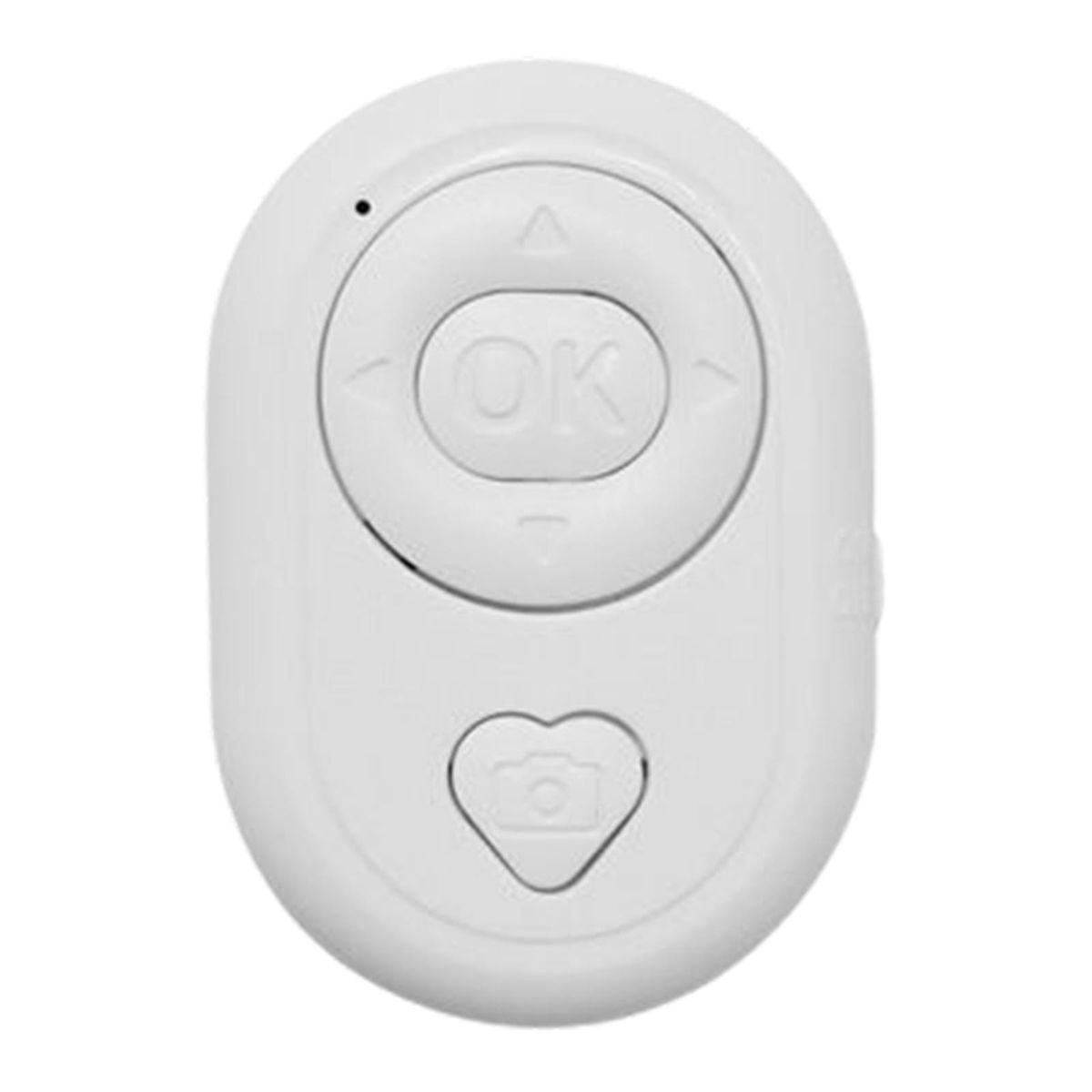 Wireless Camera Remote Control Tiktok Selfie Compact For Video White