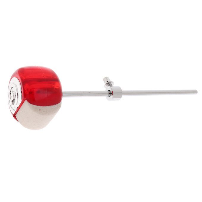 Red Bass Drum Hammer Beater For Drummer Percussion Instrument Red