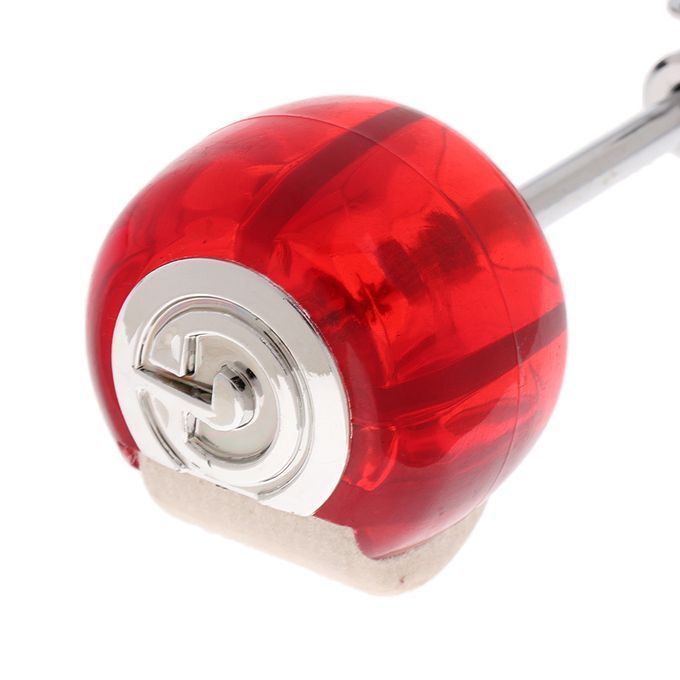 Red Bass Drum Hammer Beater For Drummer Percussion Instrument Red