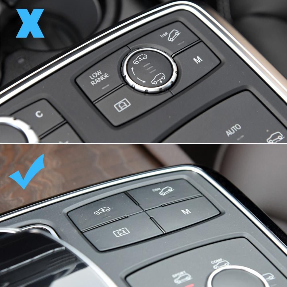 Car Suspension Height DSR Adjuster Downhill Auxiliary Switch Multi-Function Button For Mercedes BENZ ML GL GLS GLE W166 W292