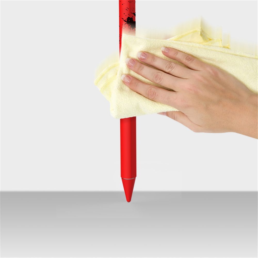 (White)Pen Case For Apple Pencil 2 IPad Pro 2022 Pencil Case Tablet Touch Stylus Pen Protective Cover Pouch Portable Soft Silicon Case MAA