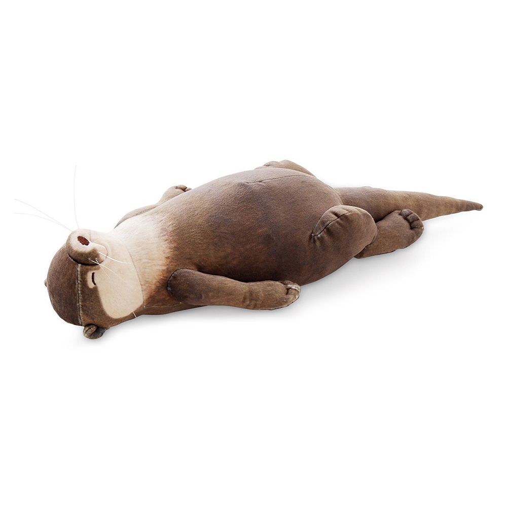 2 In1 40cm Cute Otter Stuffed Down Cotton Pencil Case