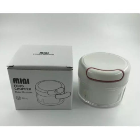 Manual Food Chopper - Mini Hand Pull Food Processor