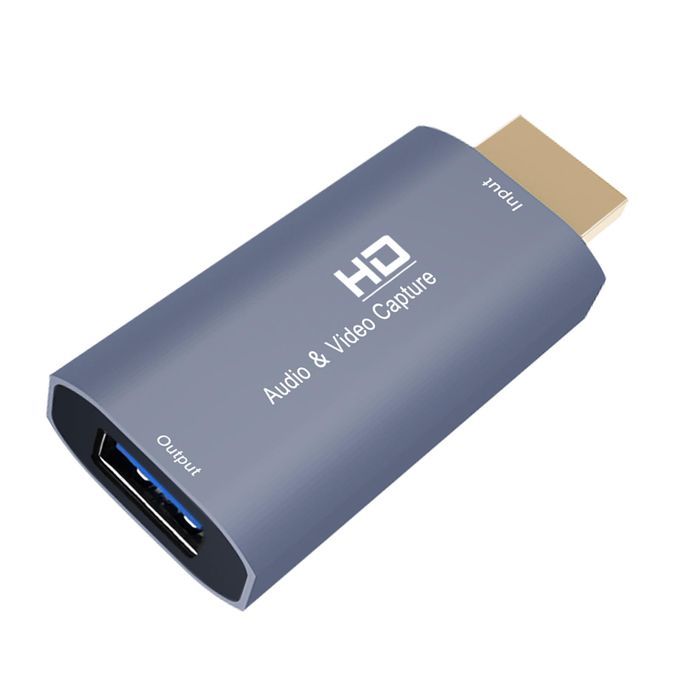 Audio Capture Cards 4K HDMI To USB For Streaming Live Broadcasting