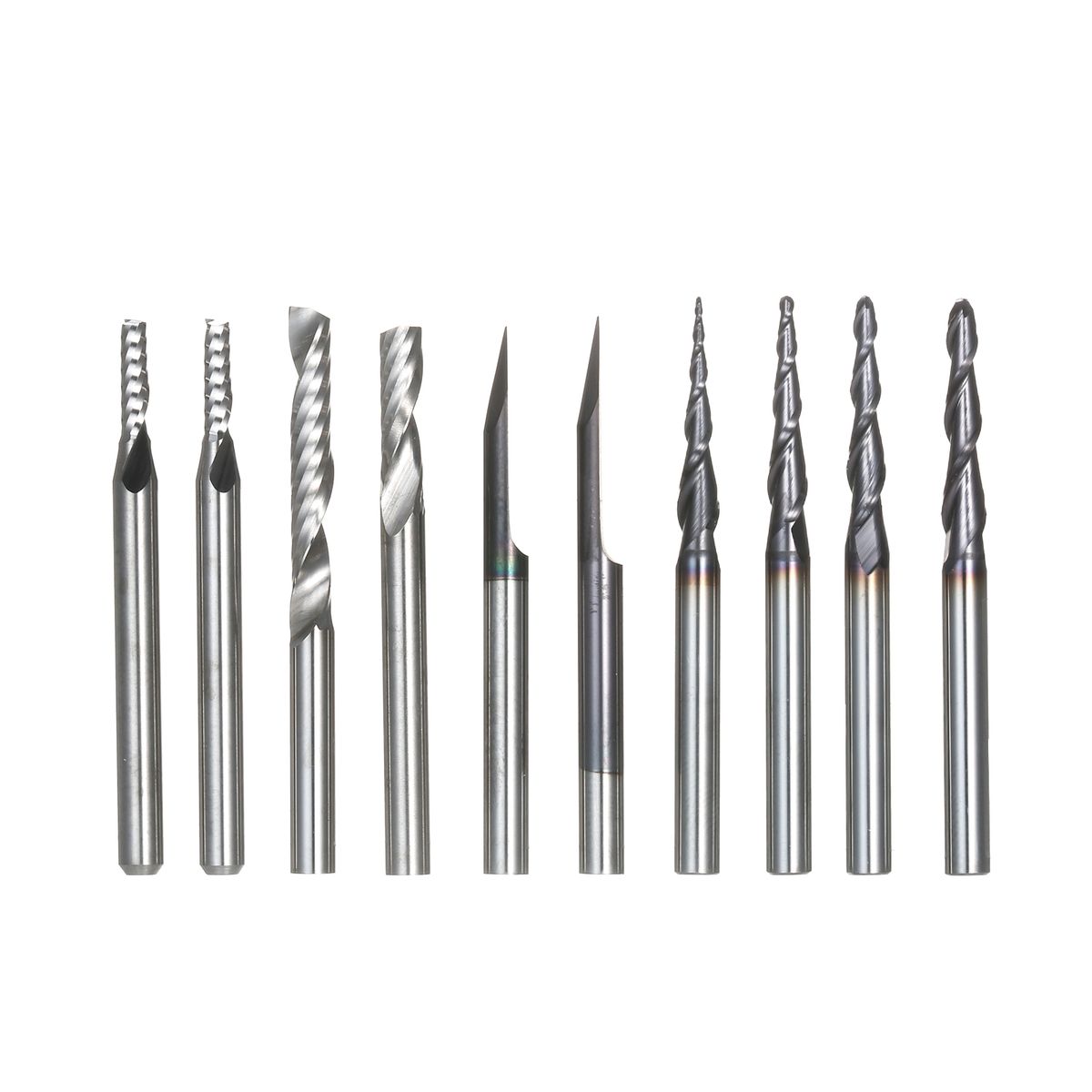 10pcs 3.175 Micro-diameter Cutters Micro Milling Cutter