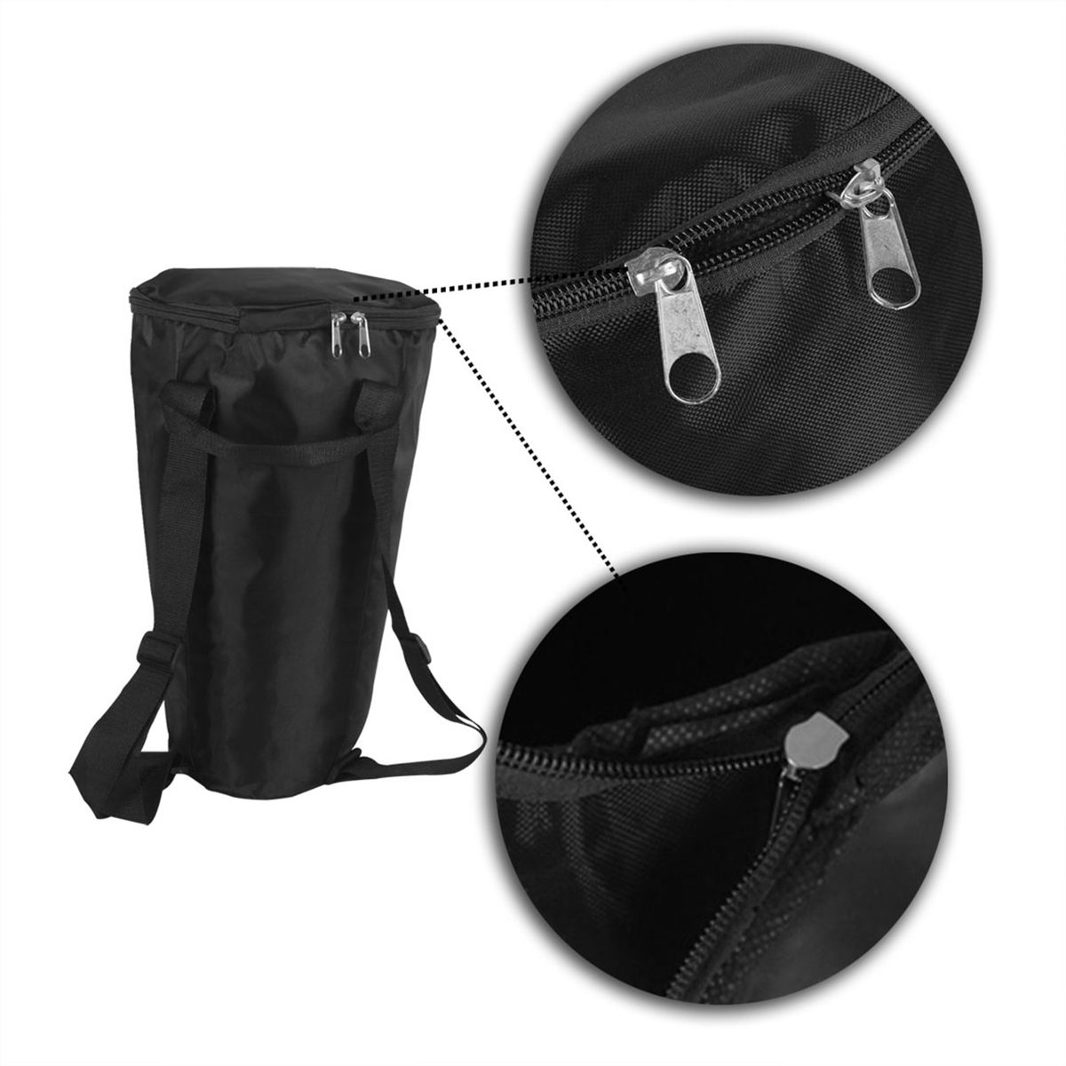 8 Inch African Djembe Drum Bag Carry Gig Bag Waterproof