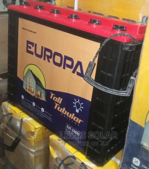 Europa Inverter Tubular 220AH 12V Battery