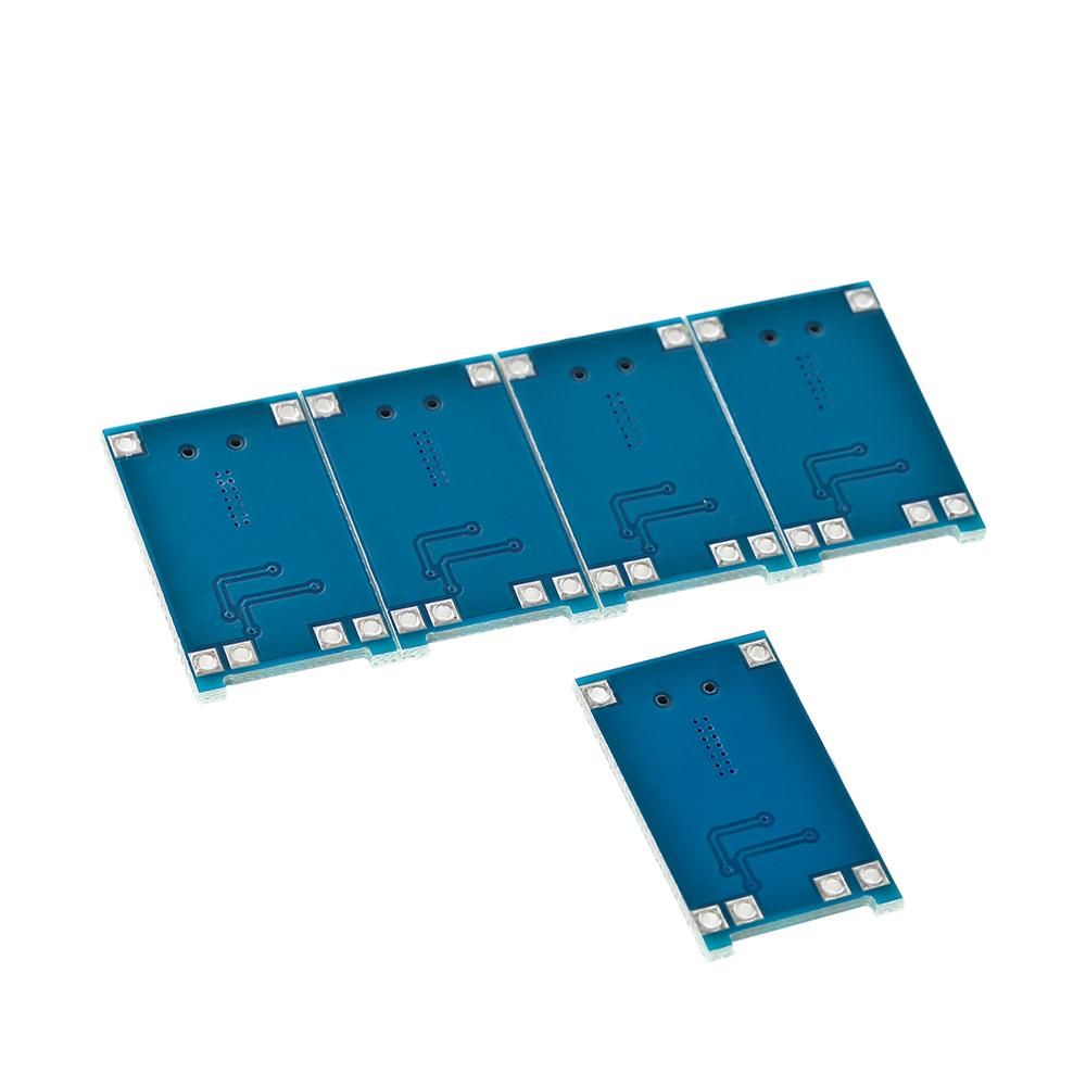 5pcs Charger Module Micro USB 18650 Lithium Battery Charging + Protection Circuit Board Charger Module 5V 1A
