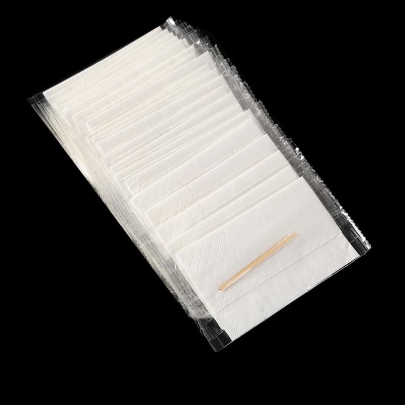 200 Sheets of Disposable Individually Wrapped Paper Towels,