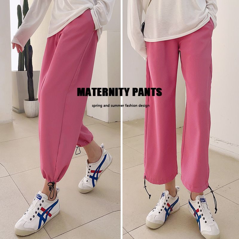 Maternity Casual Pants Maternity Chiffon New Maternity Pants Wide Leg Pants