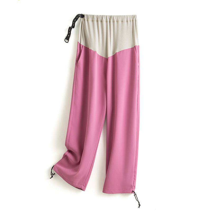 Maternity Casual Pants Maternity Chiffon New Maternity Pants Wide Leg Pants