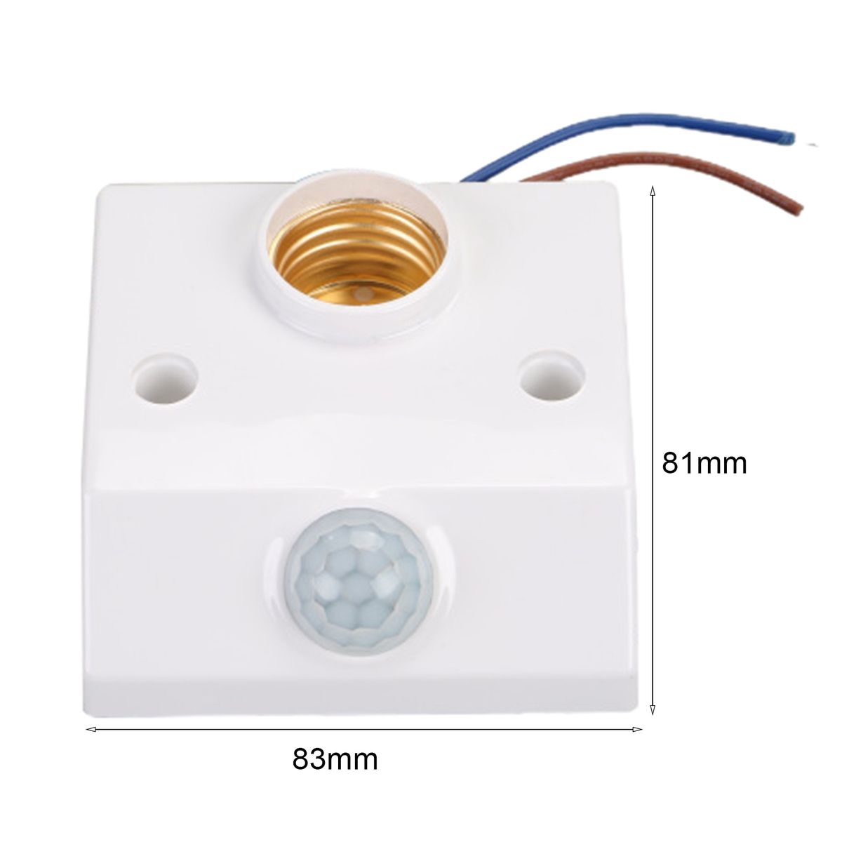 Lamp Holder Infrared PIR Motion Detector Light Holder A