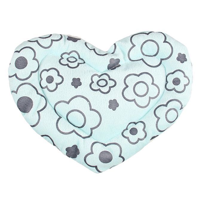 Heart Shape Hamster Guinea Pig Mat Sleep Bed Seat Pad For Small Blue
