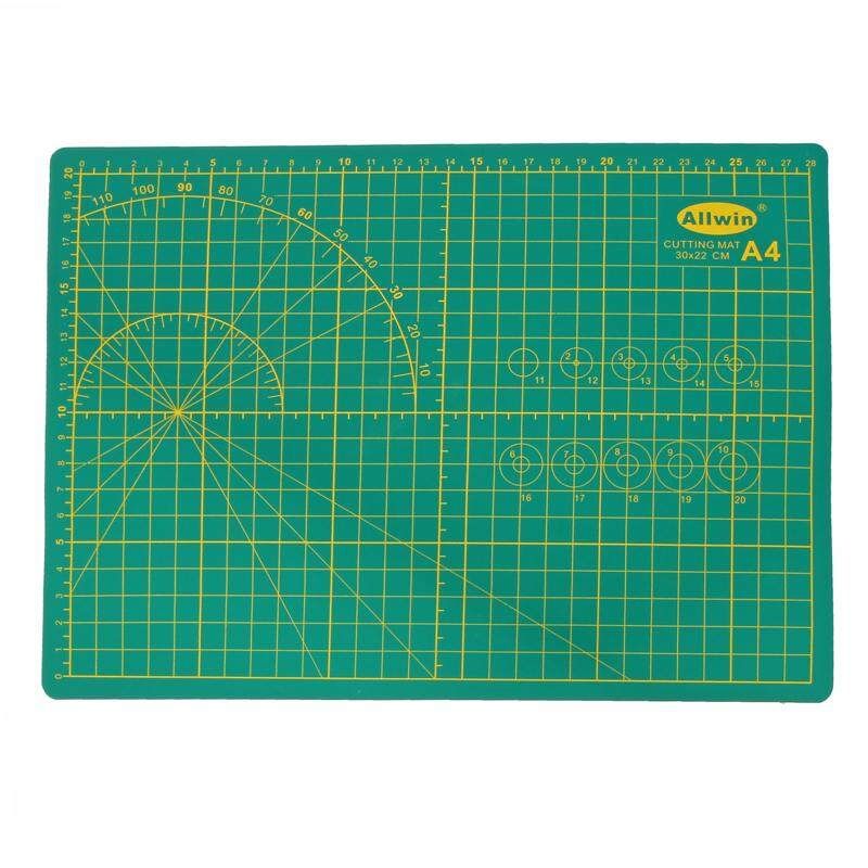 A4 5 Layers PVC Mat CM Grid Craft Paper Board High Quality Patchwork Handmade DIY Accessory Tool