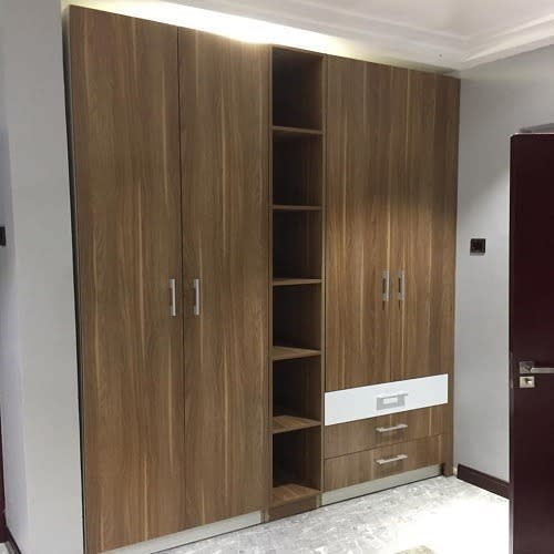Wardrobe Cabinet - Walnut
