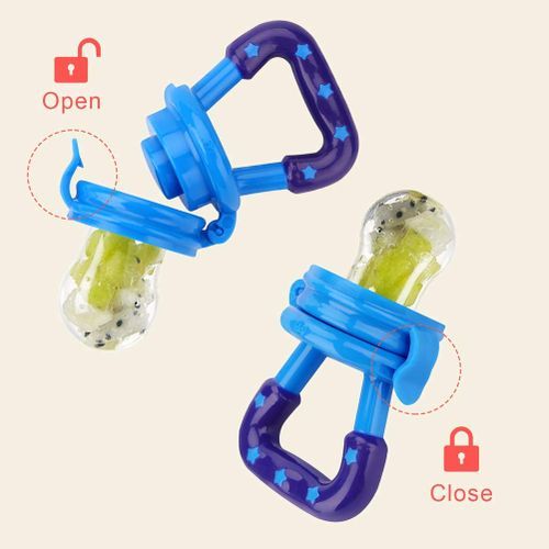 Fruit Feeding Pacifier  Baby Teether  (3 Nipple Sizes)