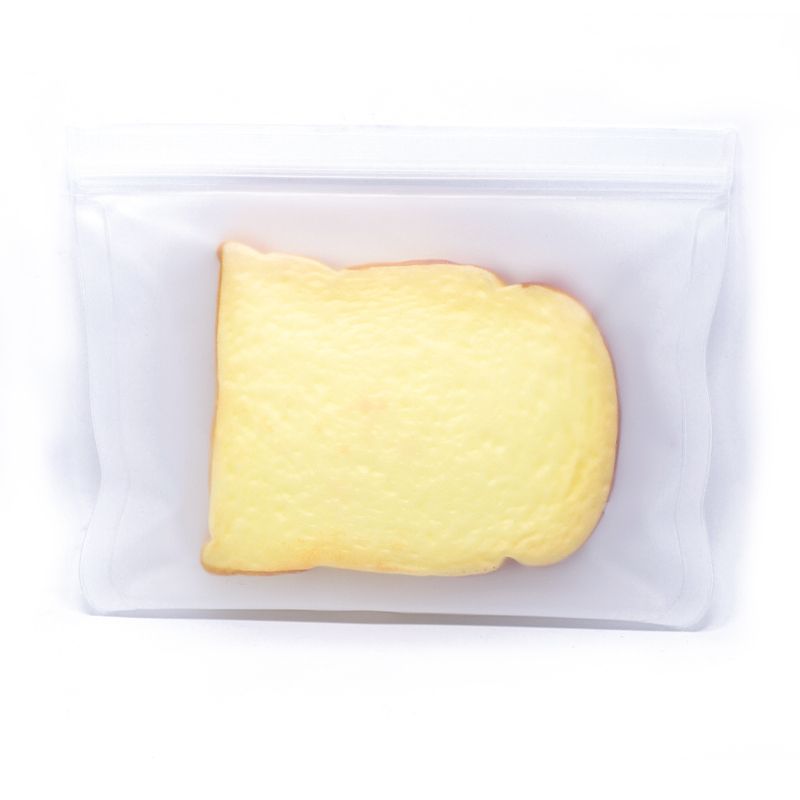 Food Storage Freezer Bag Reusable For Refrigerator Organiser, Kitchen Accessories PEVA Freezing Fruit And Vegetable Ziplock Bags-21.5x12cm