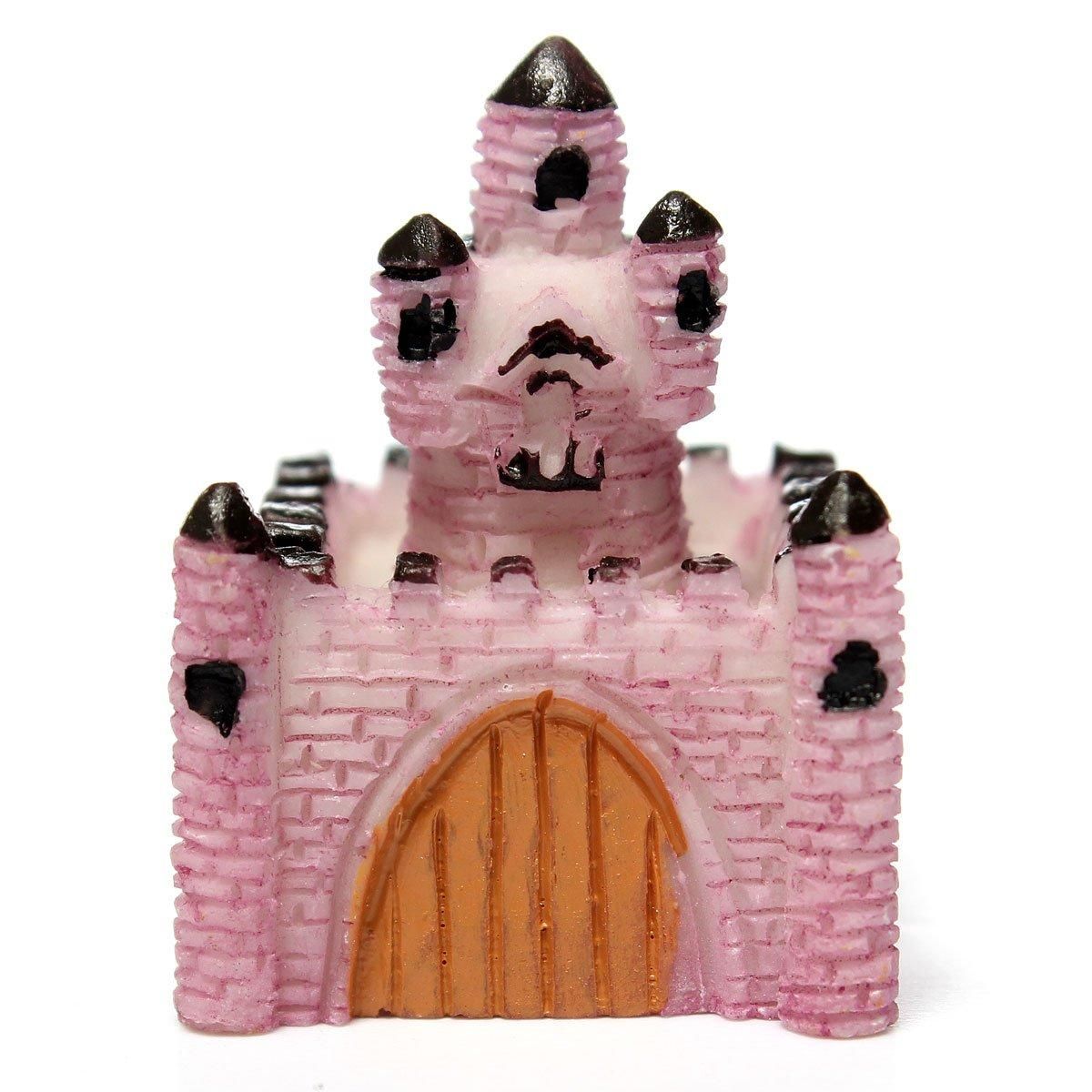 Miniature Villa House Dollhouse Ornament Pot Plant Craft