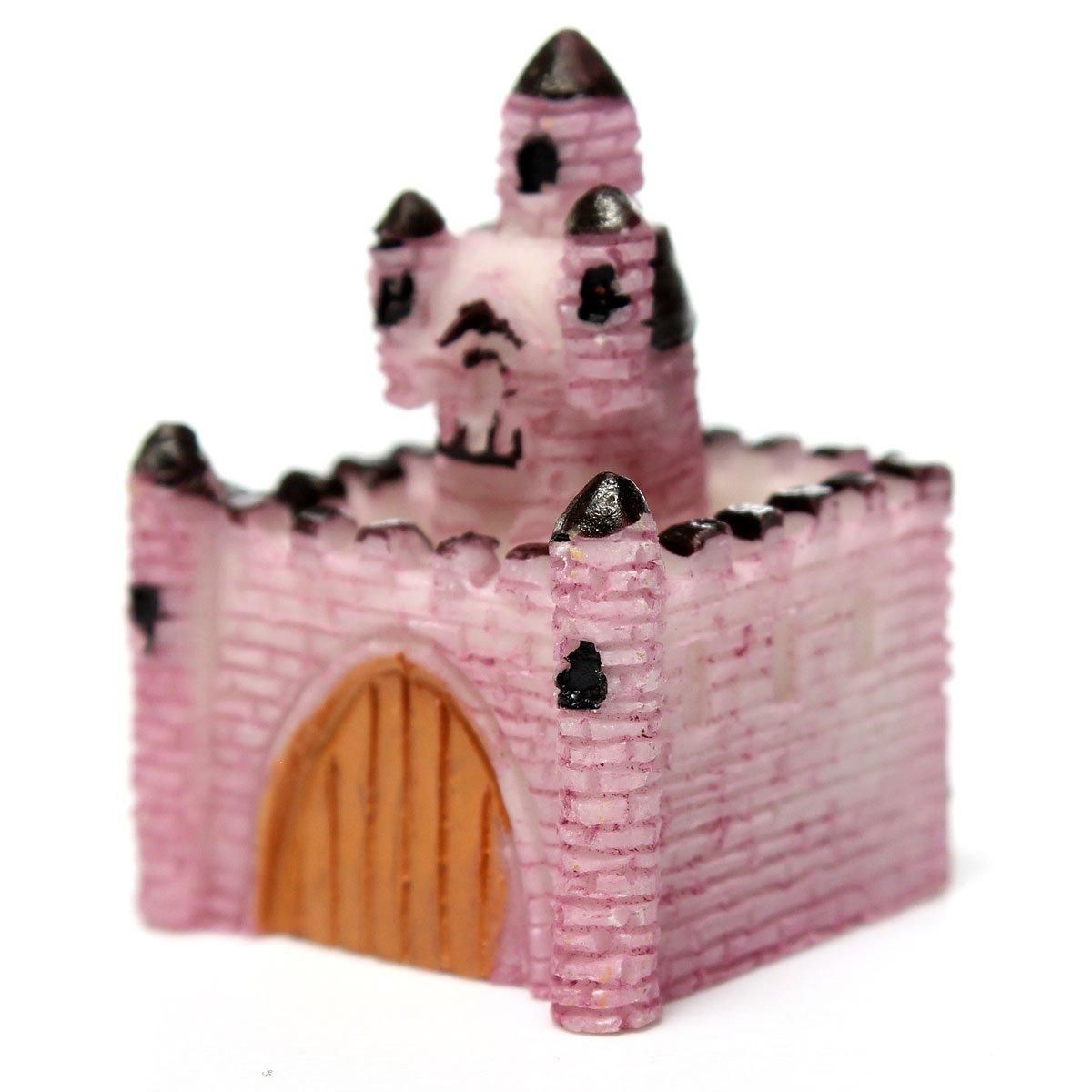 Miniature Villa House Dollhouse Ornament Pot Plant Craft