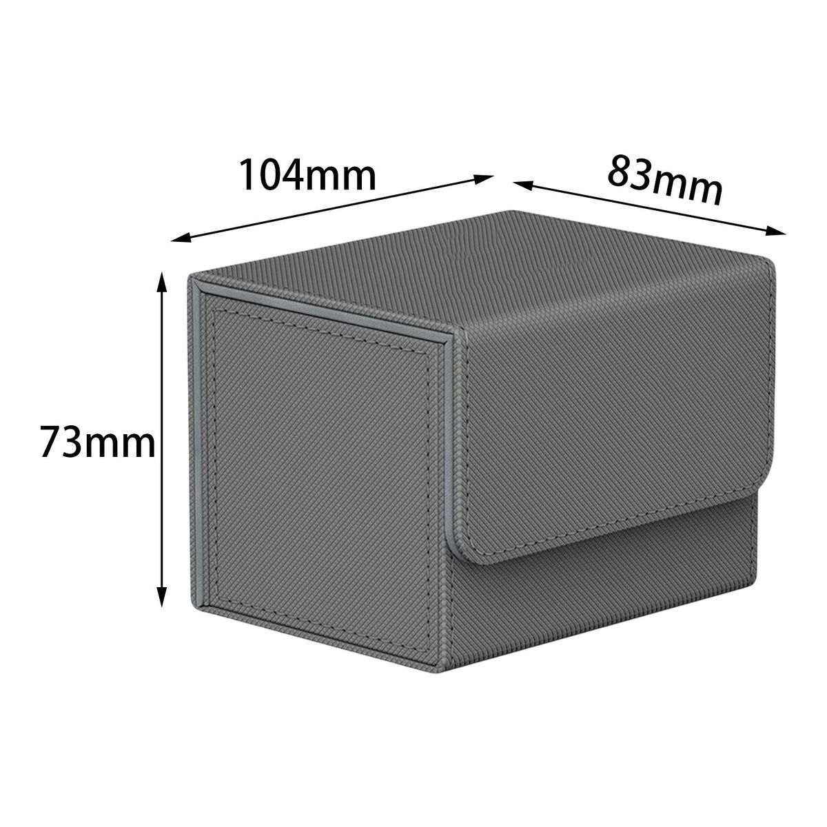 2x Trading Card Deck Box Storage TCG Cards Holder