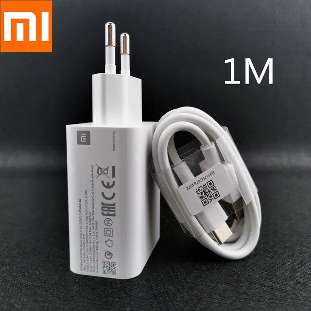 Redmi Note 10 Turbo Charger 33w Eu Adapter 1/1.5/2m