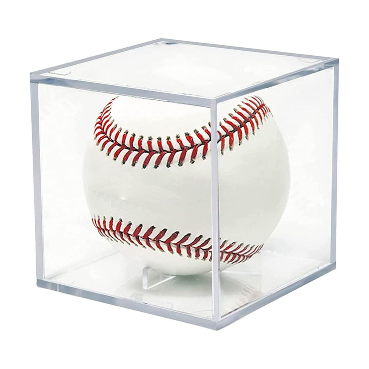 Baseball Display Case, UV Protected Acrylic Clear And