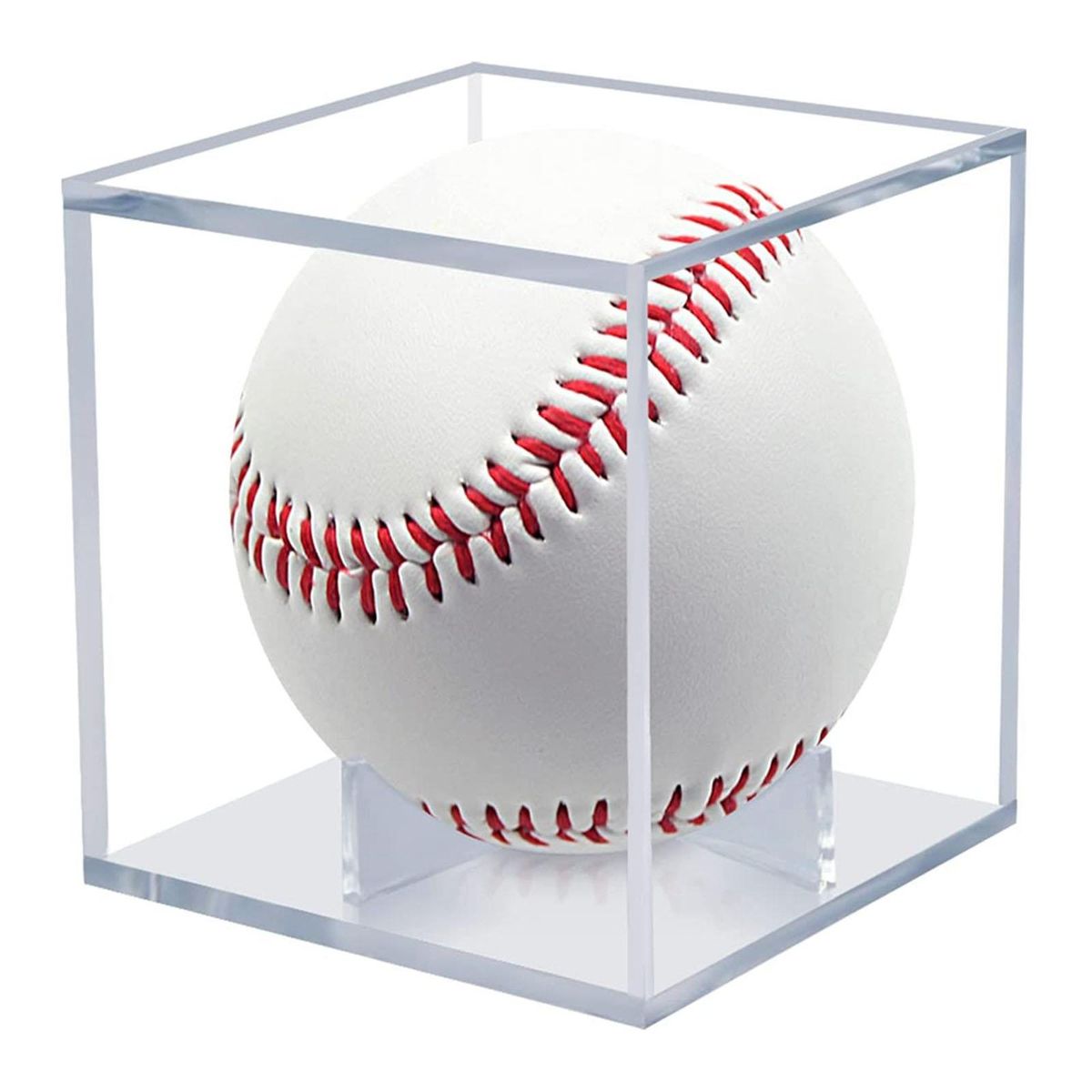 Baseball Display Case, UV Protected Acrylic Clear And