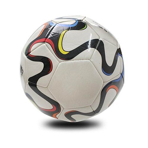 Machine Stitching Hand Stitching Pu Pvc4 No. 5 Handball Football Production Sporting Goods Small Football (White/Size:5)