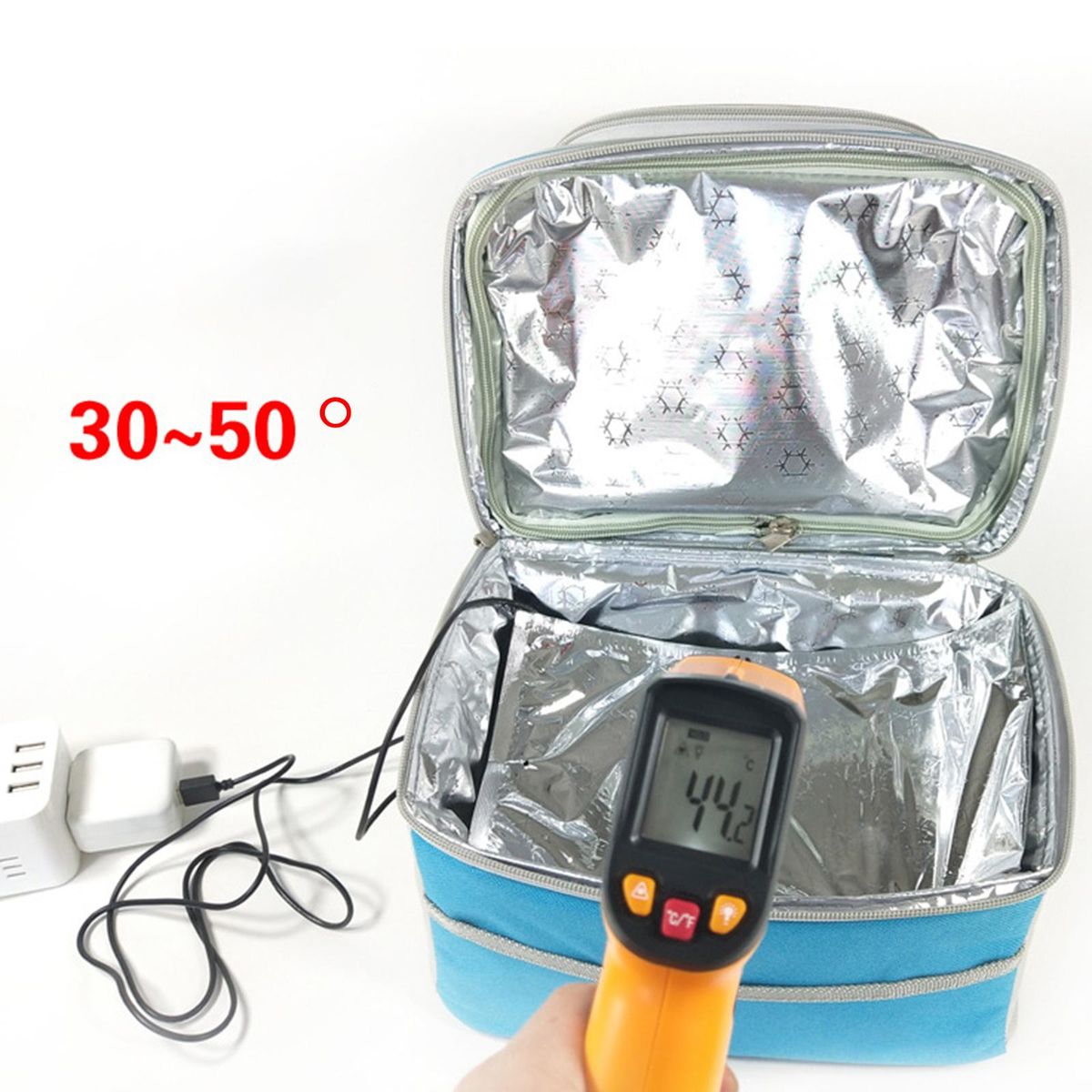 USB Thermostat Warmer Bag For Warmer Food   DIY Thermal Heater Pad